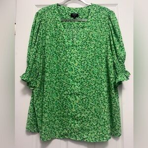 Jones & Co floral blouse